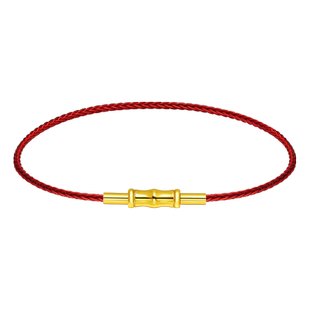 1.5mm极细手绳可串珠方扣手链防水钢丝线编织本命年红绳男女情侣