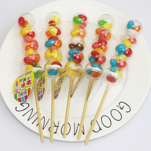 19克酸甜糖串棒棒糖冰糖葫芦造型水果味糖果儿童休闲零食糖果