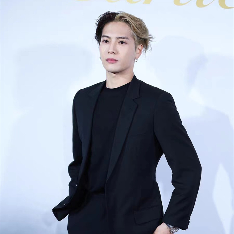 王嘉尔同款西装外套男士秋冬季韩西服