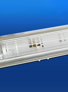通用电气GE28W36W58W IP65防水防尘防腐日光灯单双管T5T8三防灯具