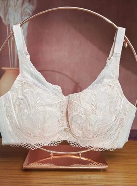 奥丽侬正品夏舒适透气薄棉杯C全罩杯聚拢性感蕾丝胸罩显瘦OW8797
