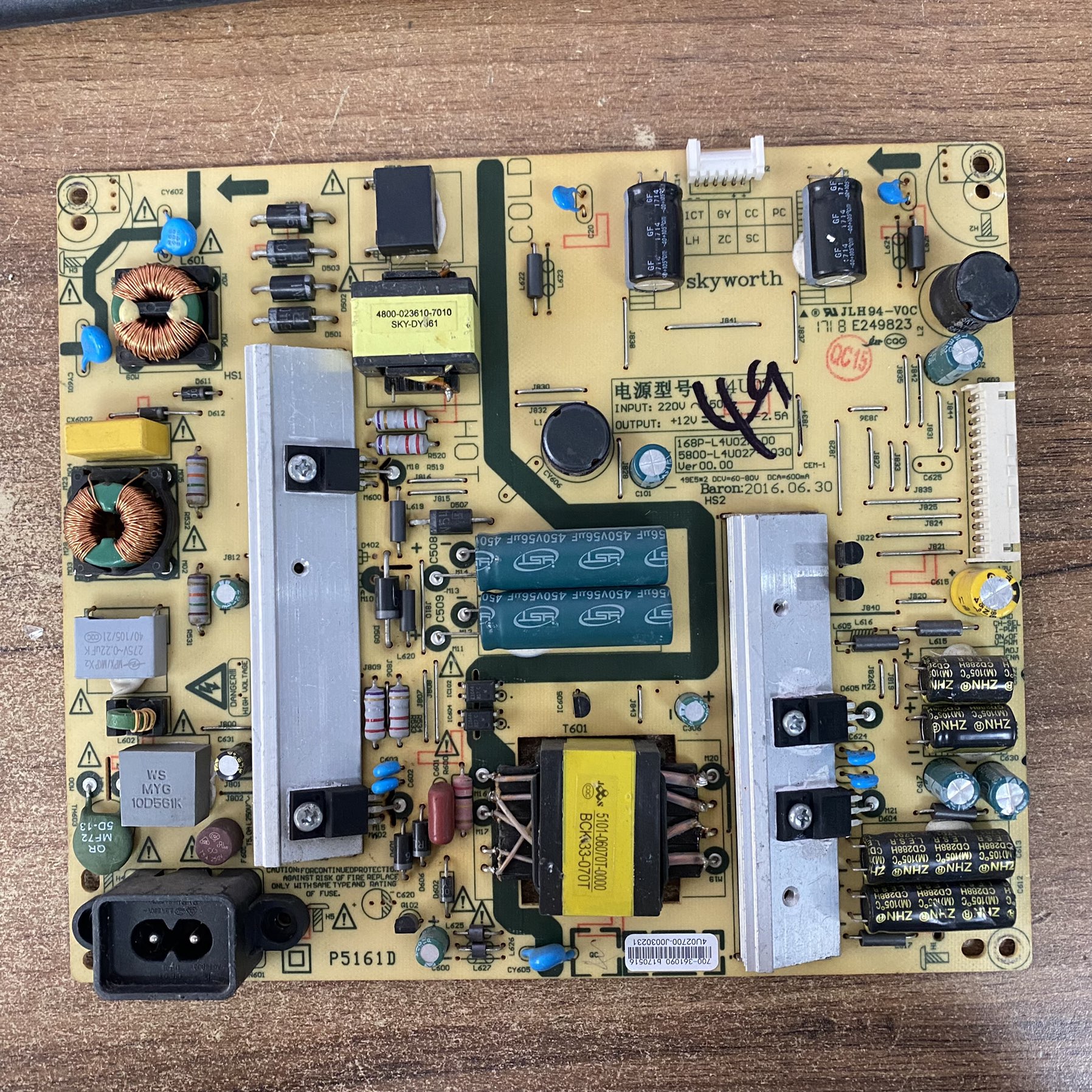 原装创维酷开49KX1电源板