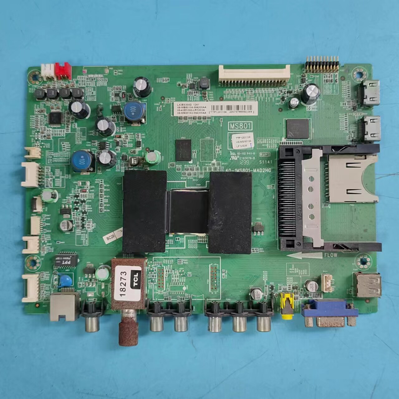 原装TCLL42E5300D主板实物图