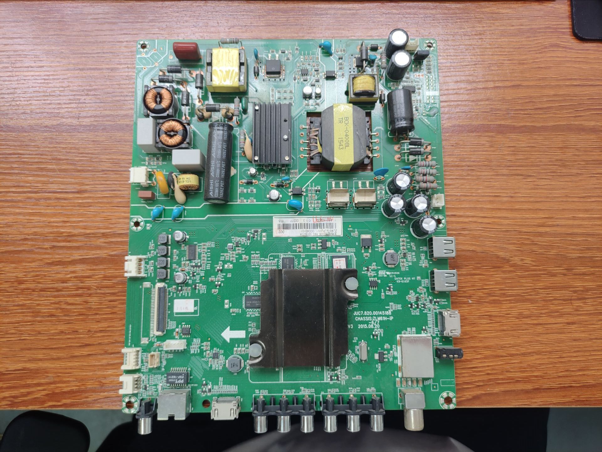 原装长虹55D3700i主板JUC7.820