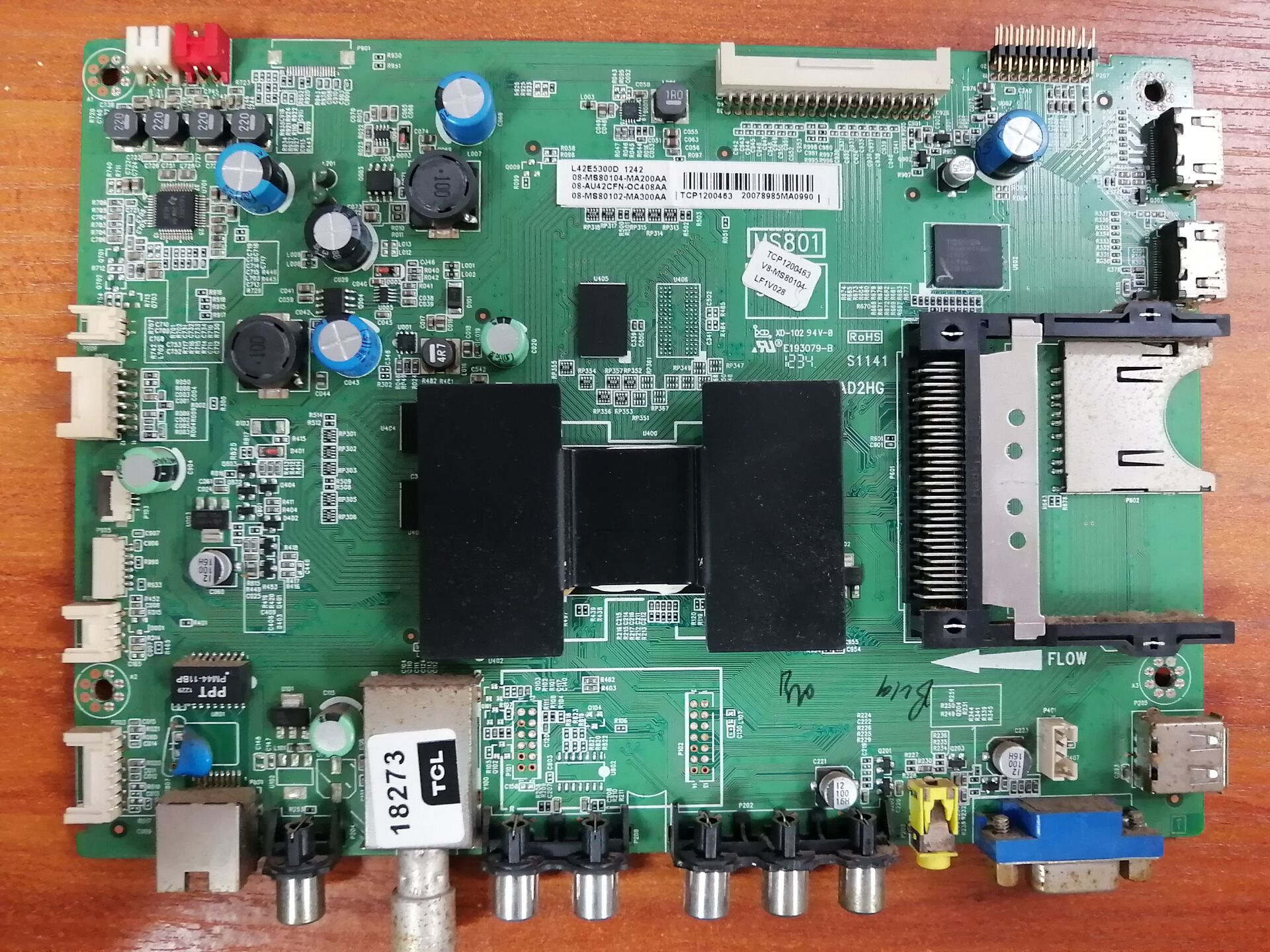 TCLL42E5300D主板40-1MS