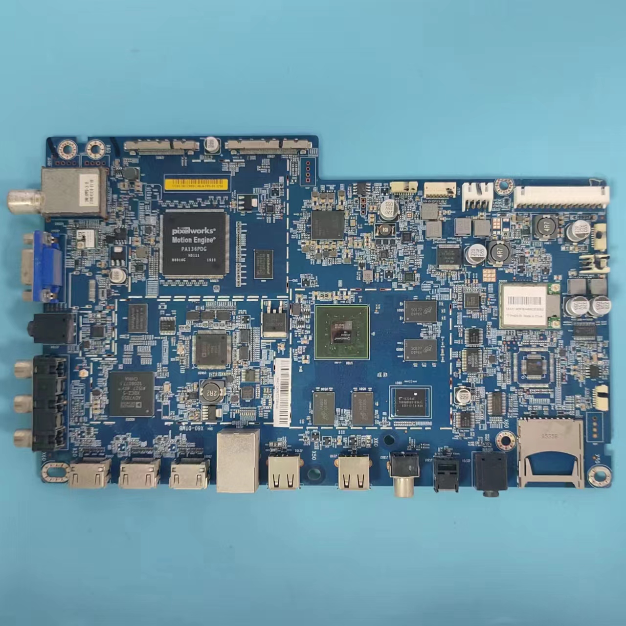 原装乐视LETVMAX70主板实物图
