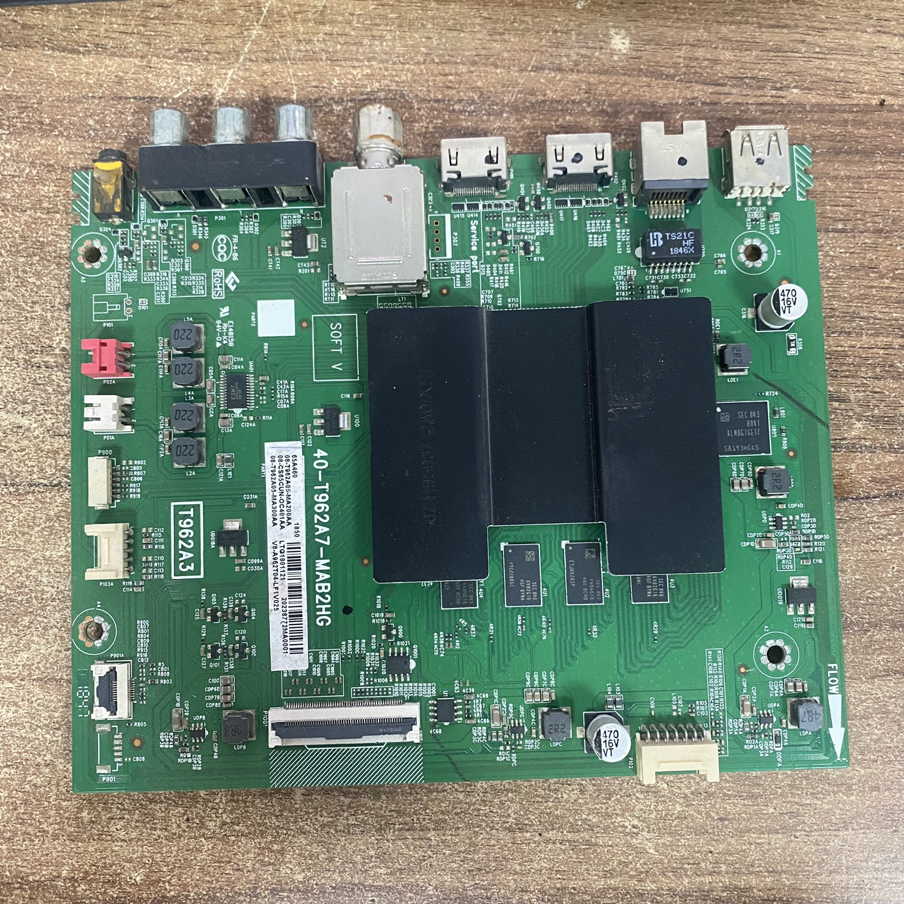 TCL65U265V3/V265D6主板40-T