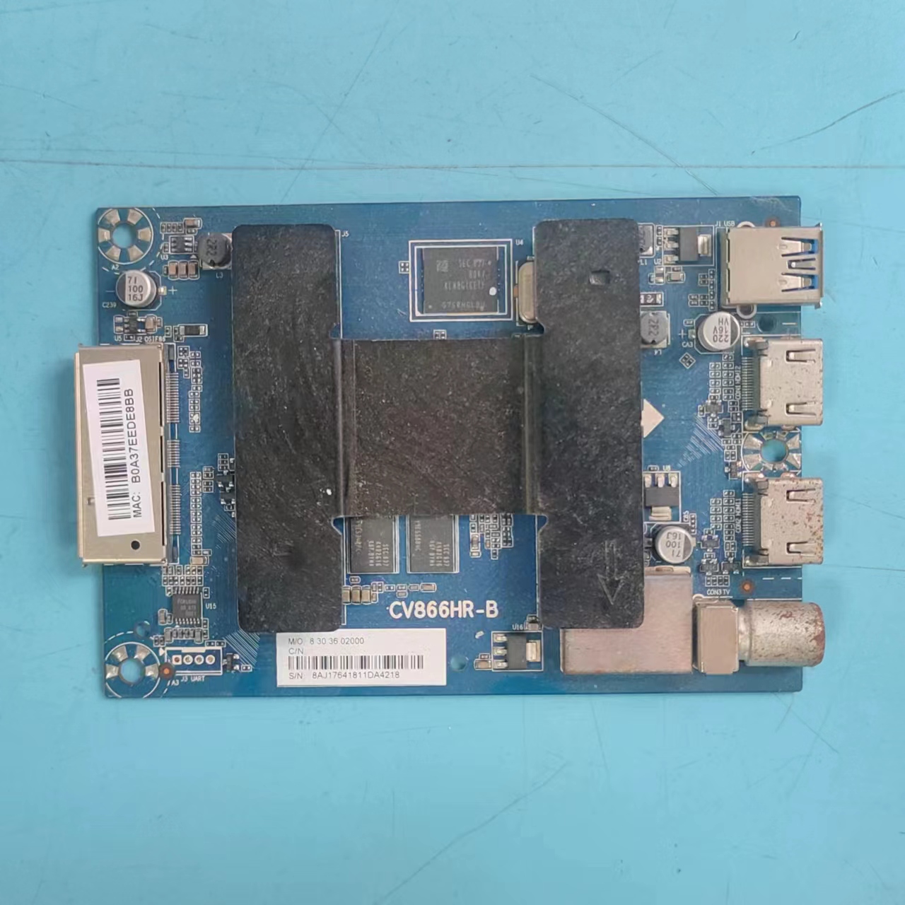 原装海尔LU50K82主板实物图