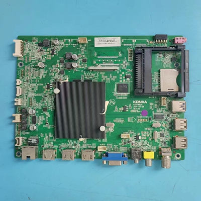 原装康佳LED50X9800U主板实物图