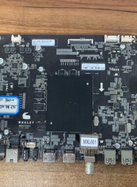 原装微鲸W55C1T电视主板CV828H-F 3001111011配屏MT546(D05-3) 飞