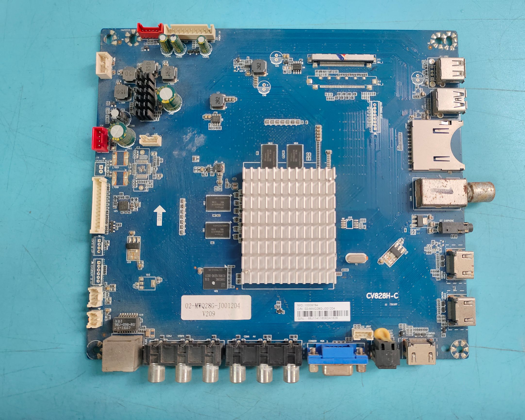 原装看尚CANTVW55KE590主板