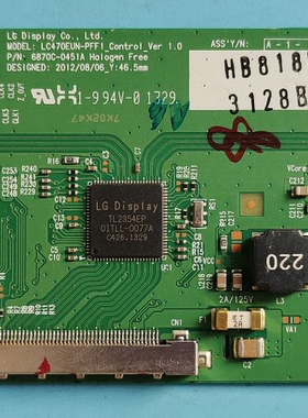 原装现货LG 55LN5100-UB电视逻辑板6870C-0451A测好