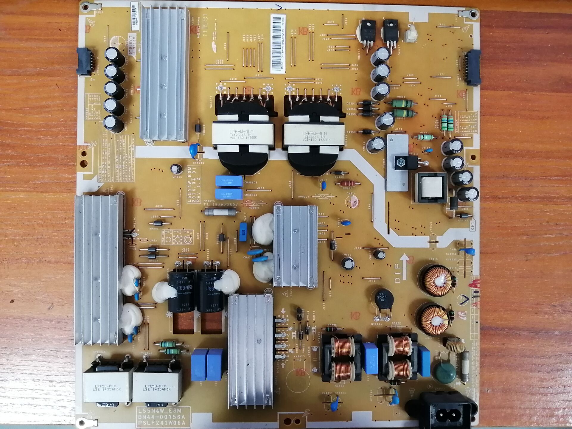 三星UA55HU5900J电源板L55N