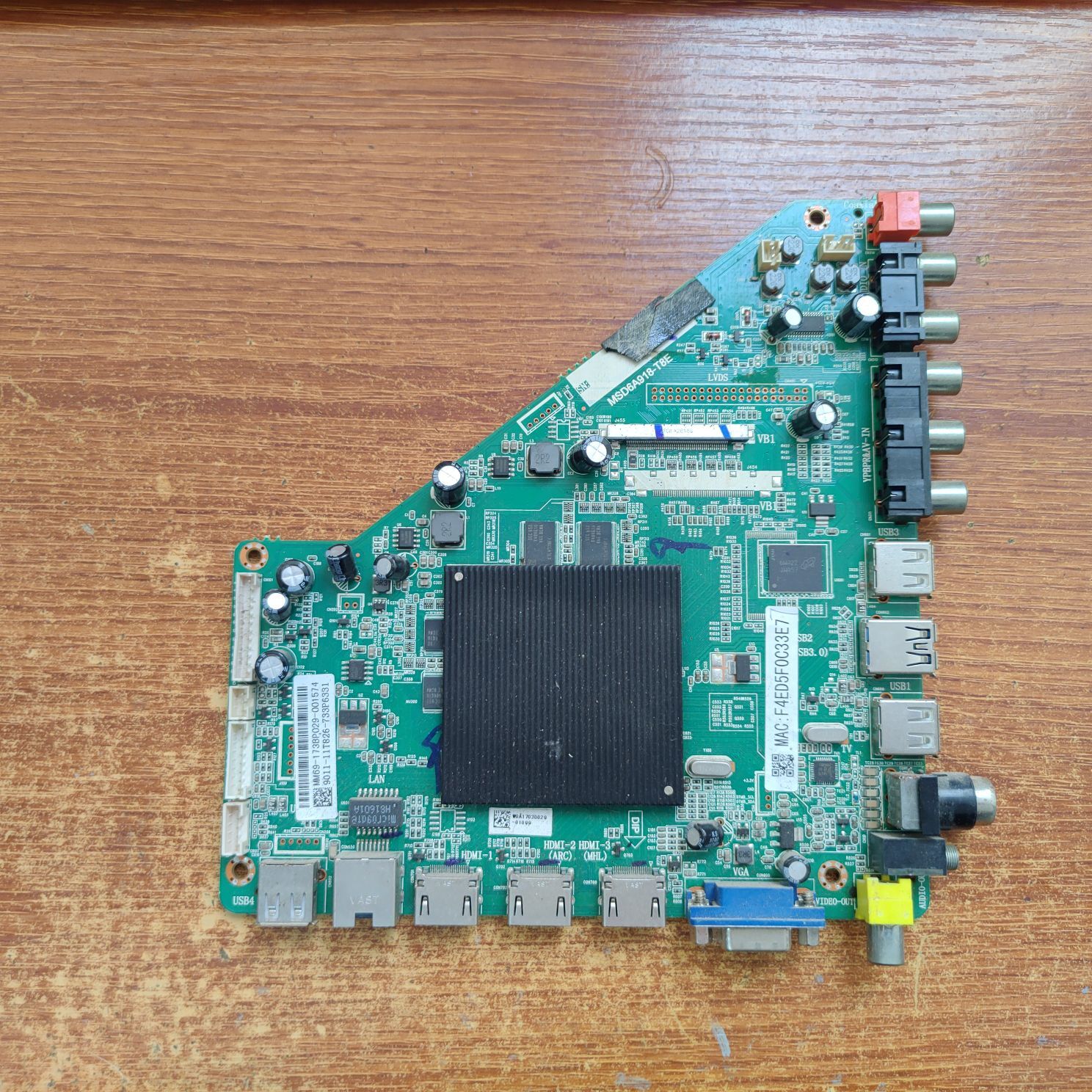 原装飞利浦55PUF6056/T3主板