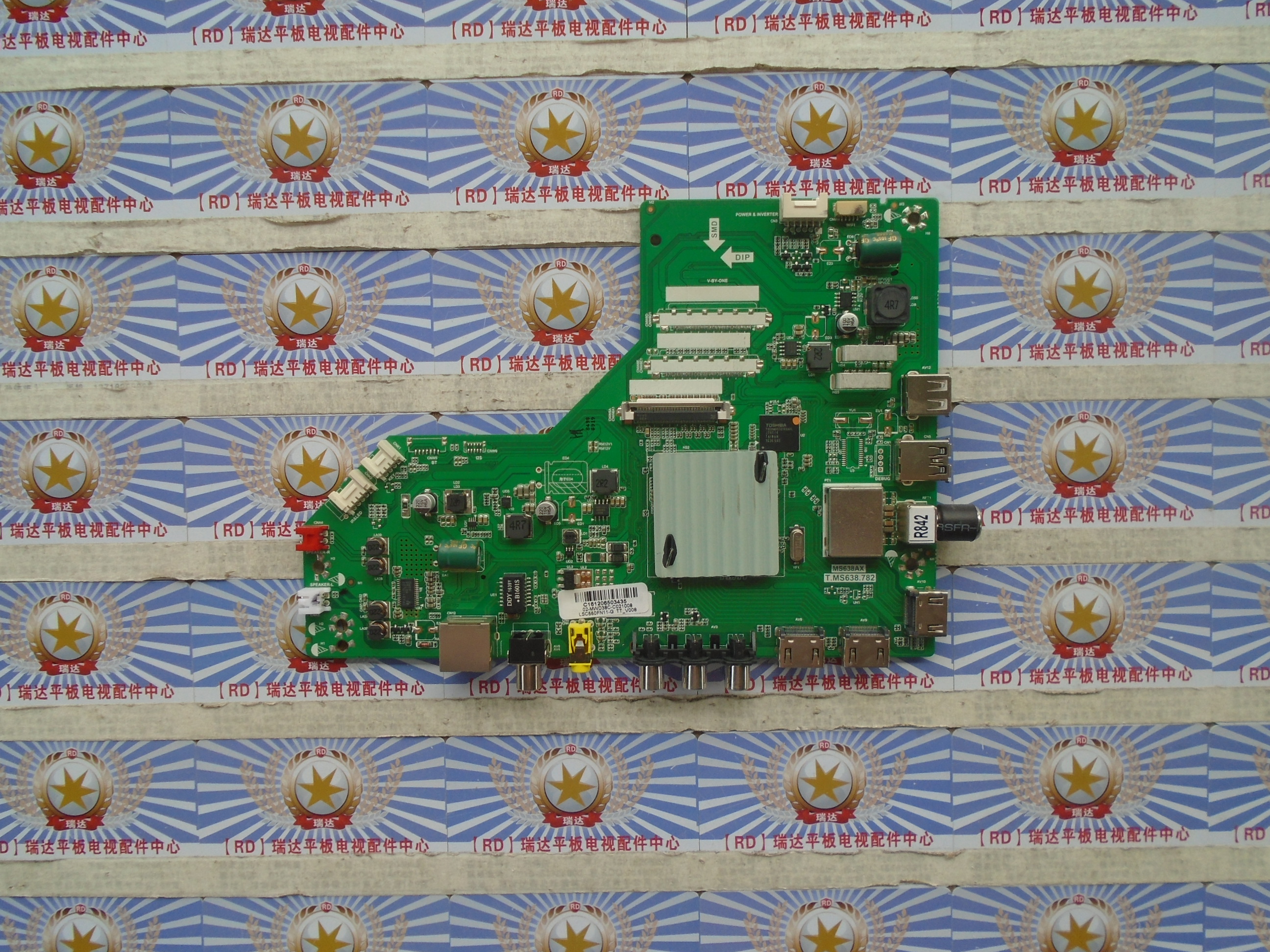 原装东芝55U3600C主板T.MS638.782 MS638AX屏LVU550CSDX现货