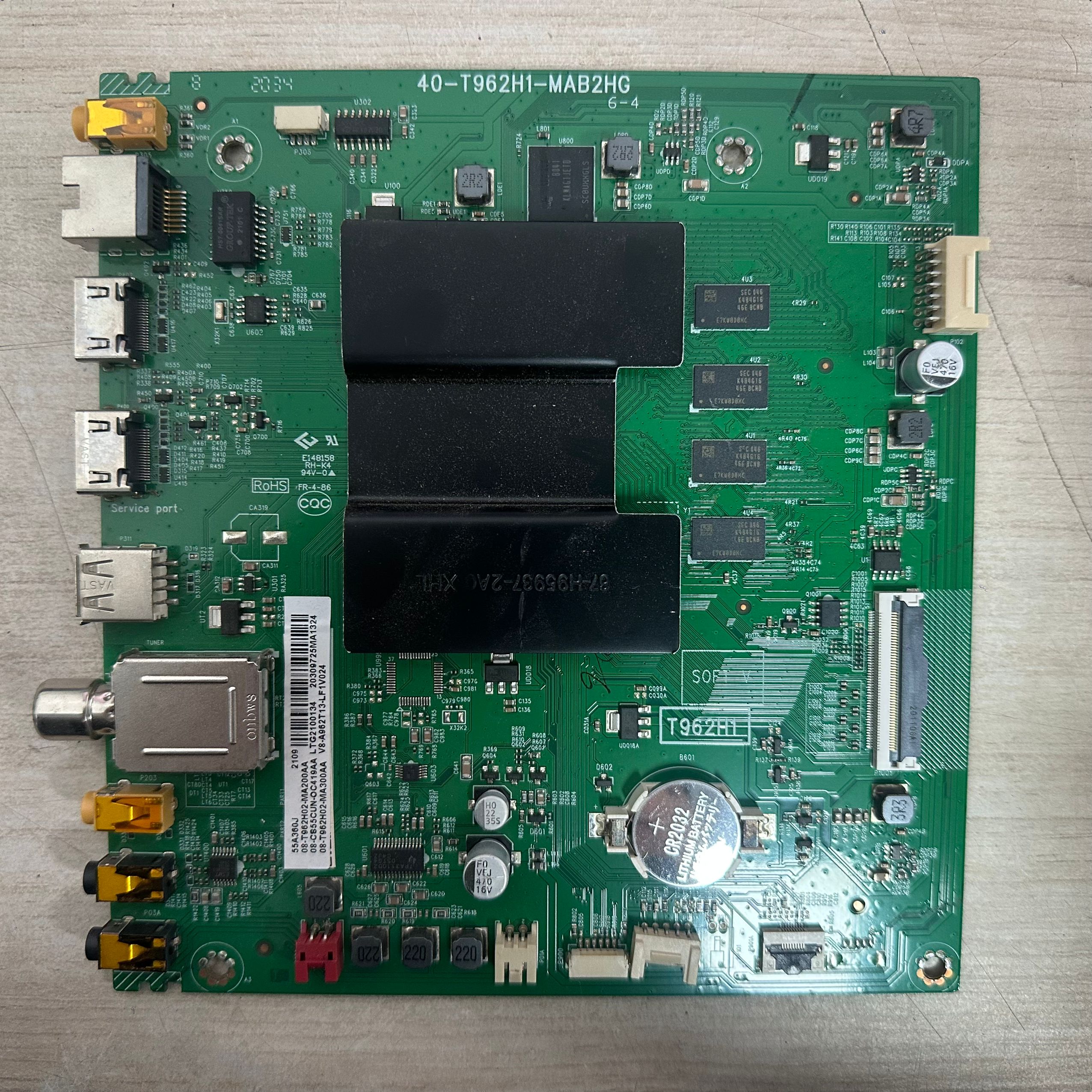 主板40-T962H1-MAB2屏LVU550NDEL