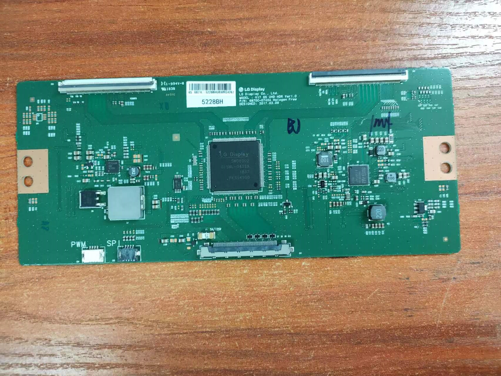 创维65M9逻辑板6870C-0740A