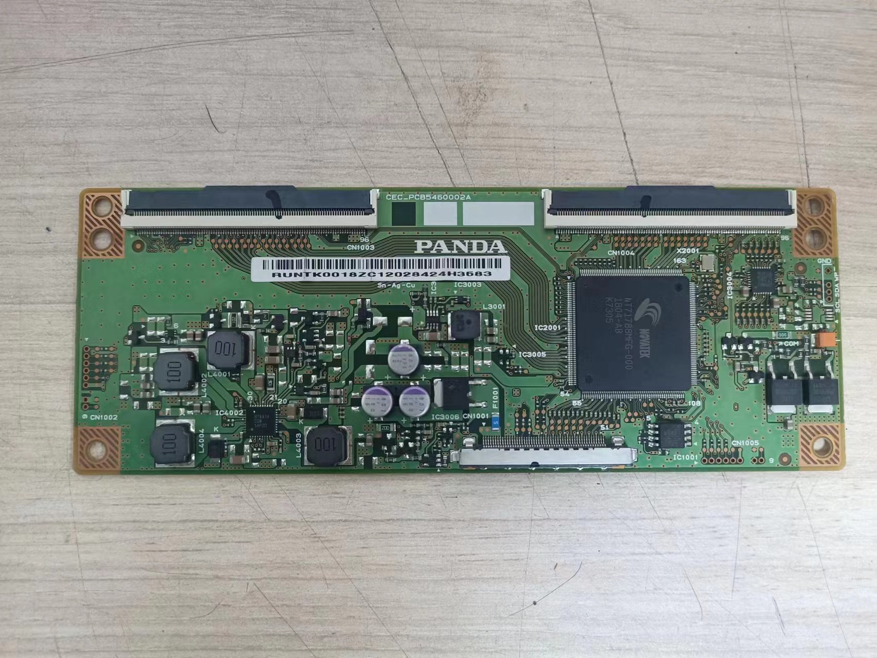 原装海尔55A71逻辑板CEC-PC85460002A屏LC546PU2L03 - 实物图