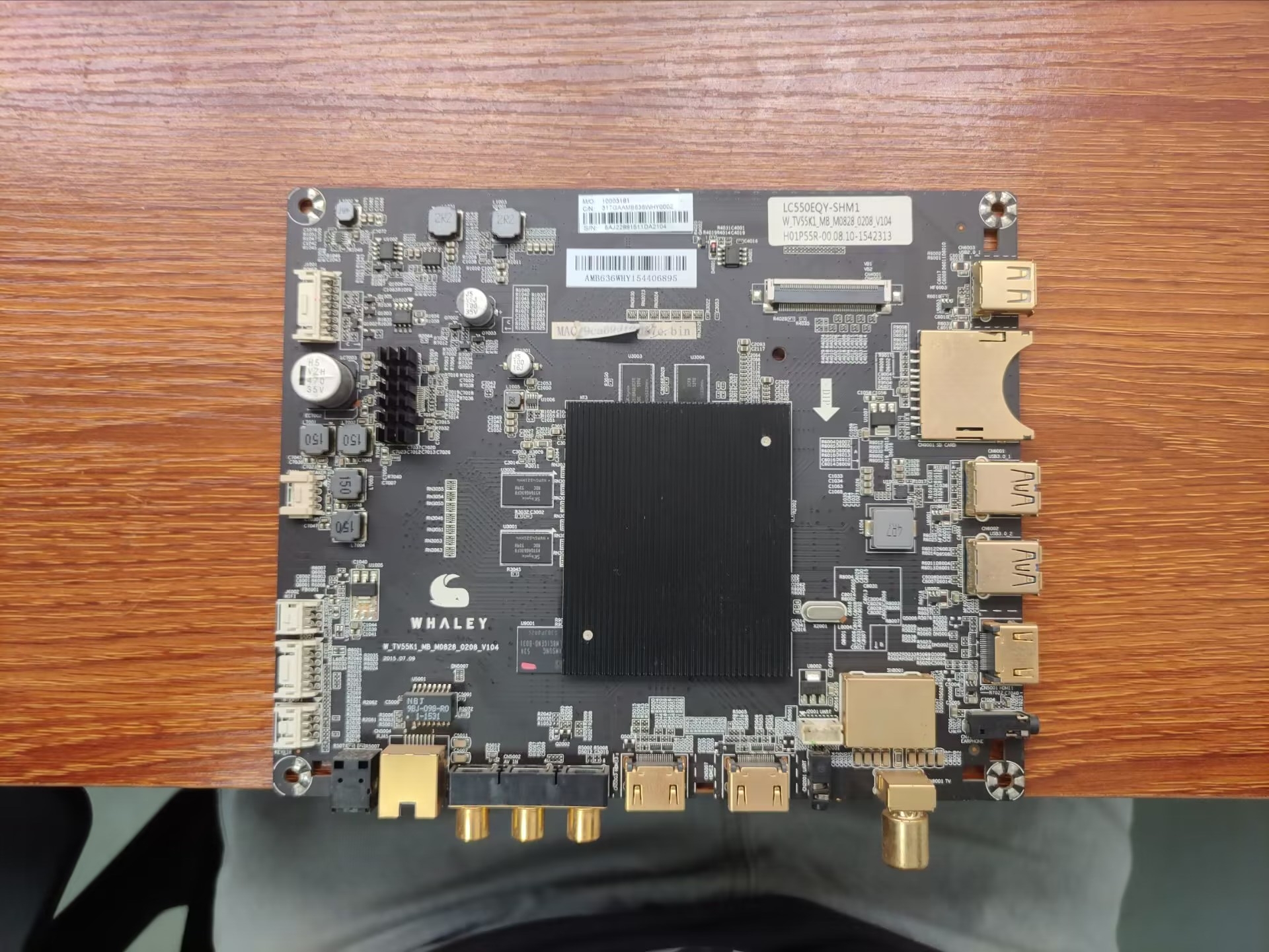 微鲸WTV55K1主板W-TV55K1-MB