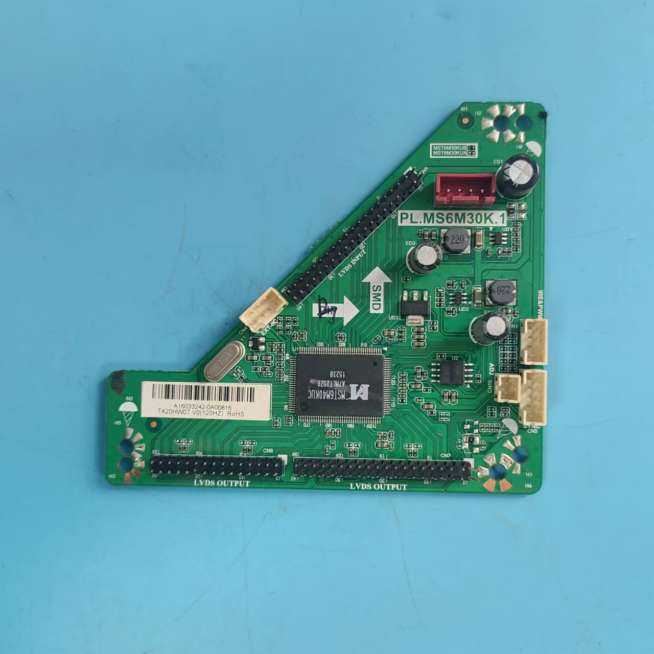 杂牌PL.MS6M30K.1转接板实物图