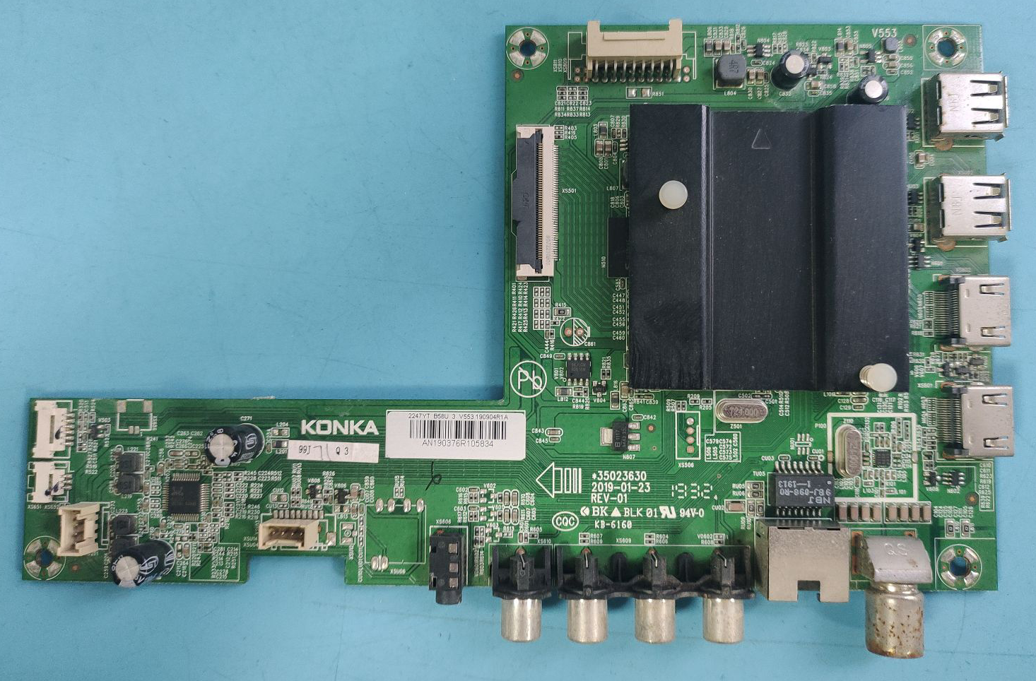 原装康佳LED65R6000U主板