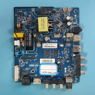 55V 杂牌智能网络WiFi主板CV920 N4E 350MA E32边条屏HV430QUB