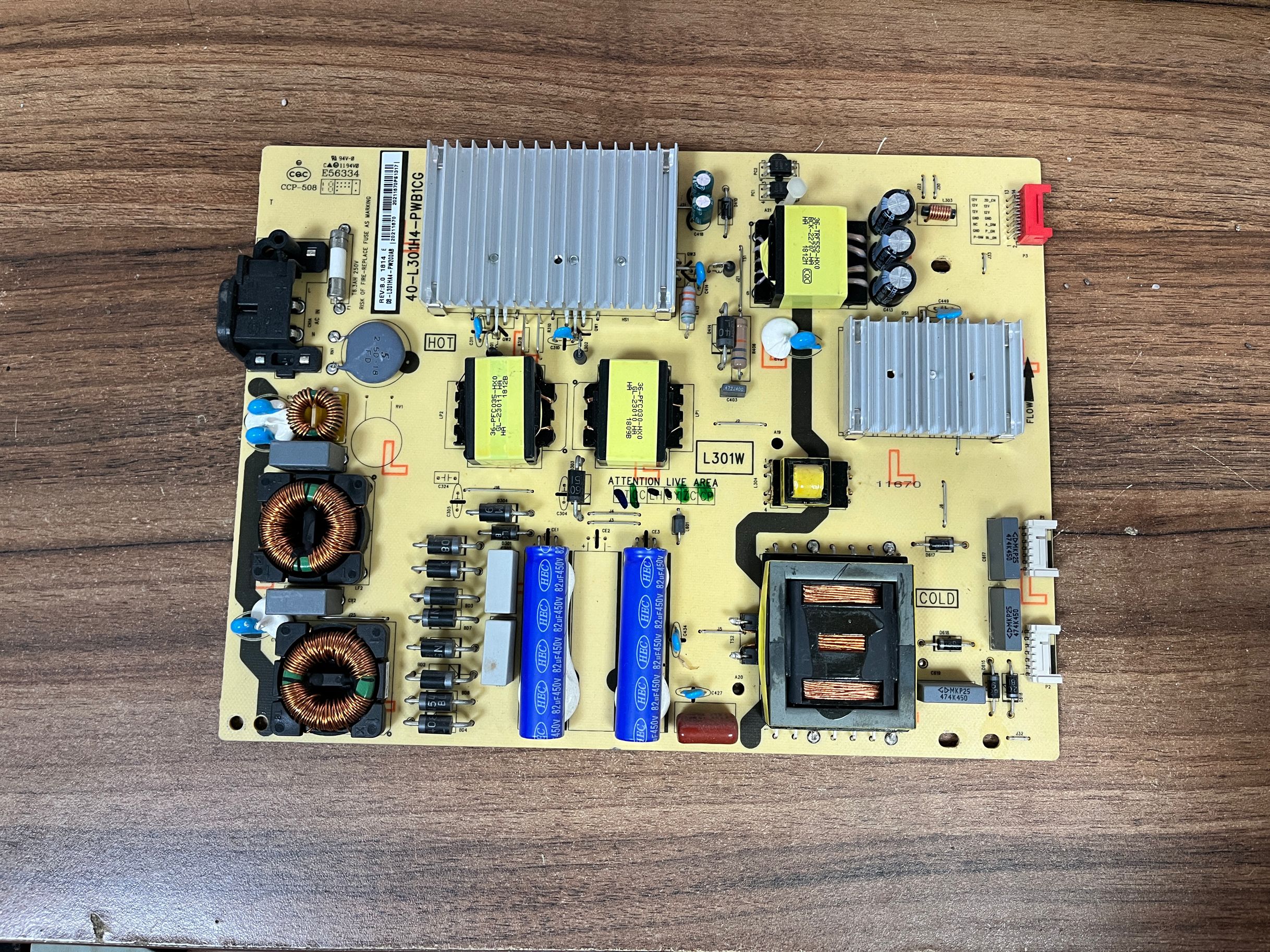 TCLL65E5800A-UD电源板