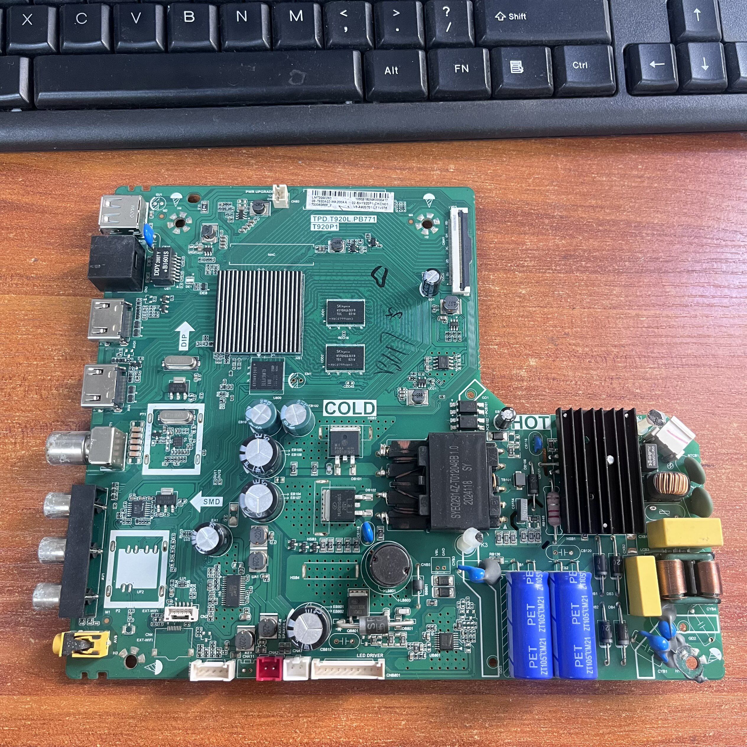 主板TPD.T920L.PB771屏LVF430N