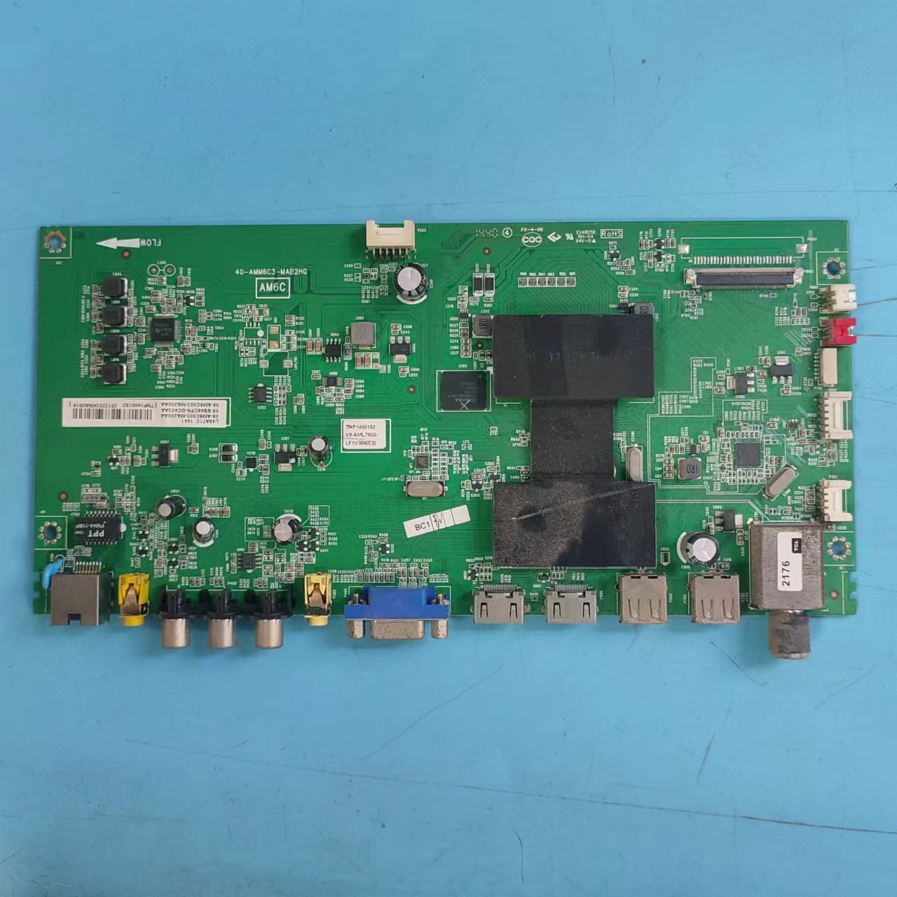 原装TCLL48A71C主板实物图