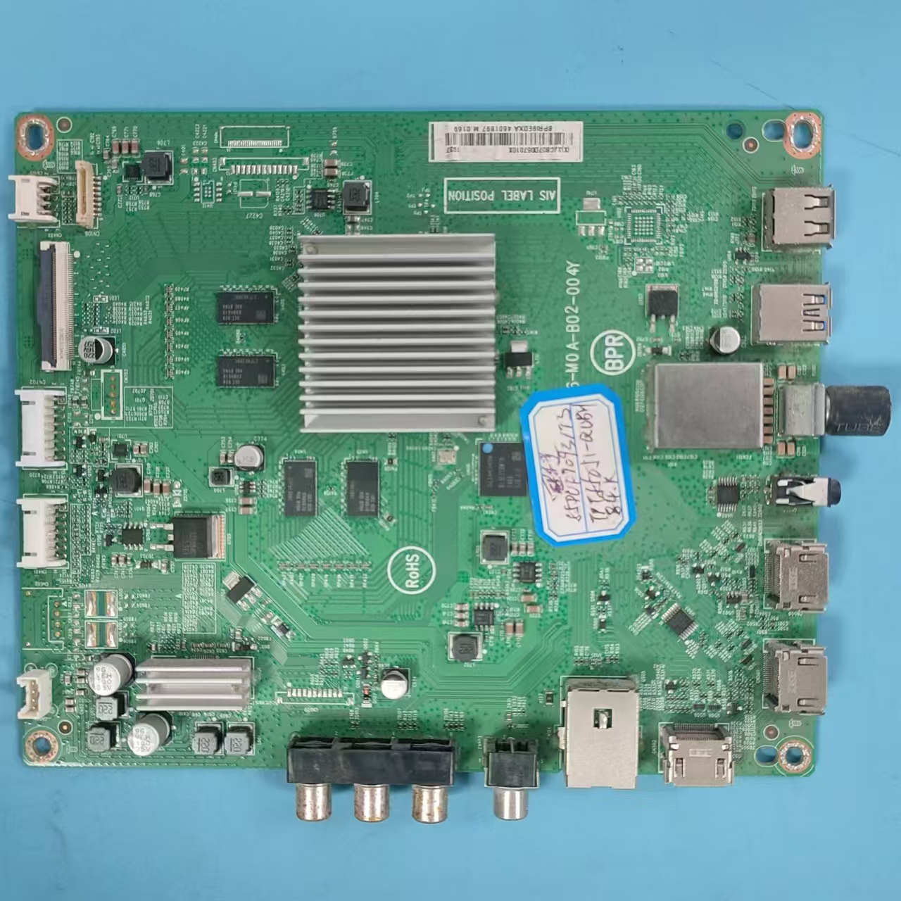 冠捷55PUF7093/T3主板实物图