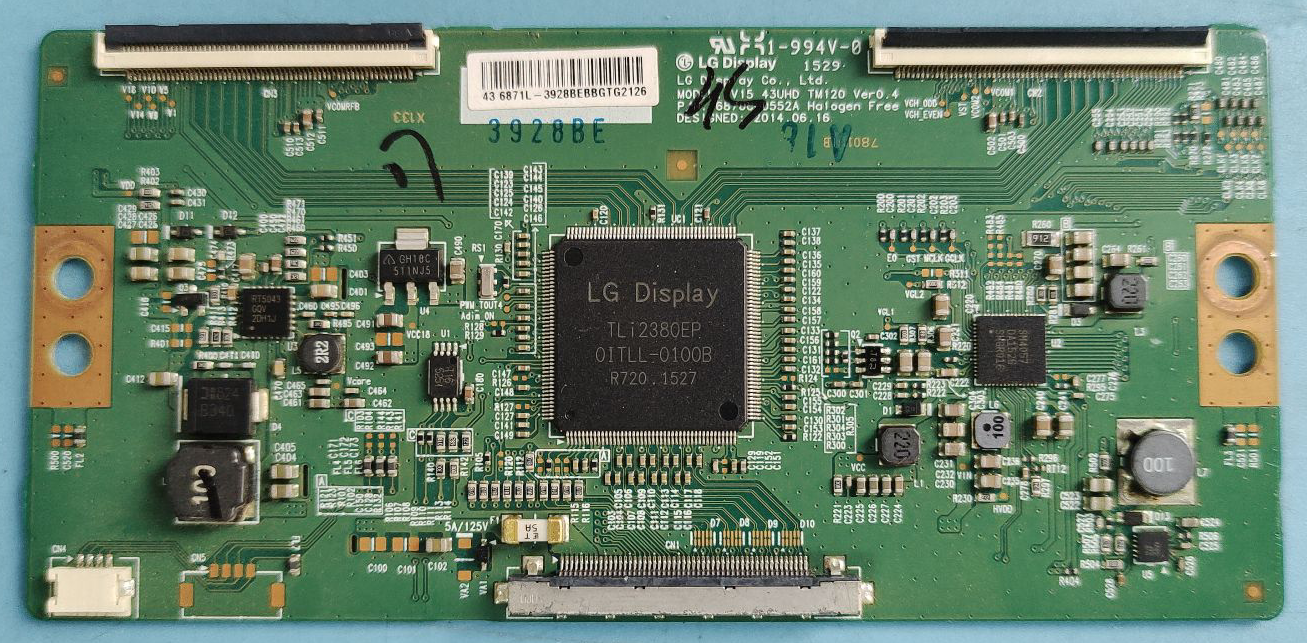 原装LED43EC520UA创维43E6000