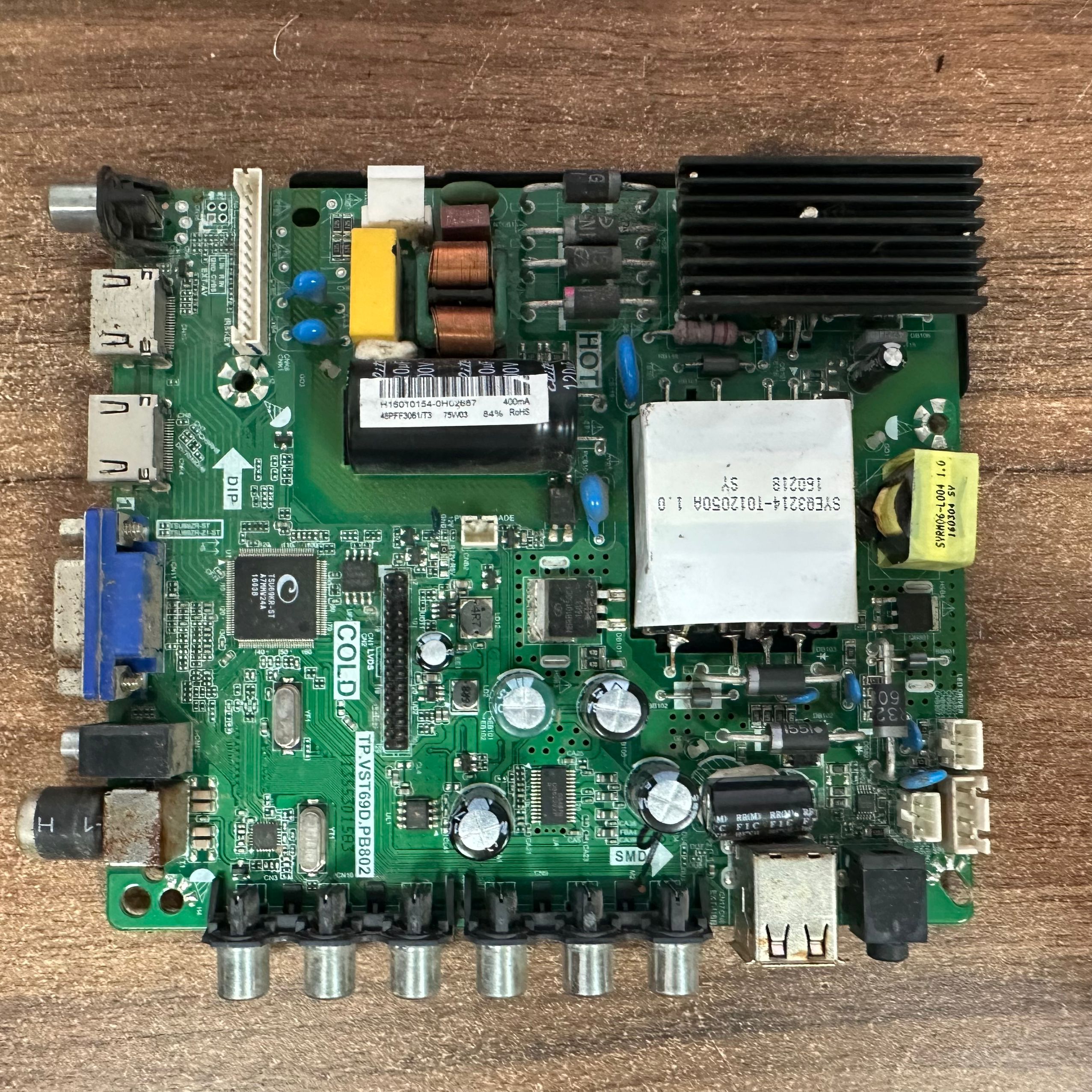 主板TP.VST69D.PB802屏HV480FH2