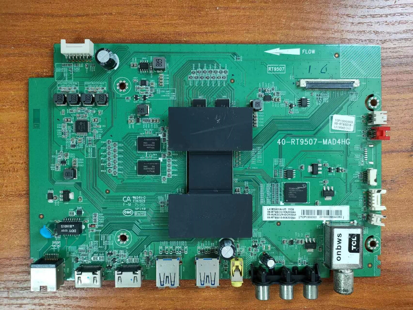 TCLL43E5800A-UDN主板40-RT9507