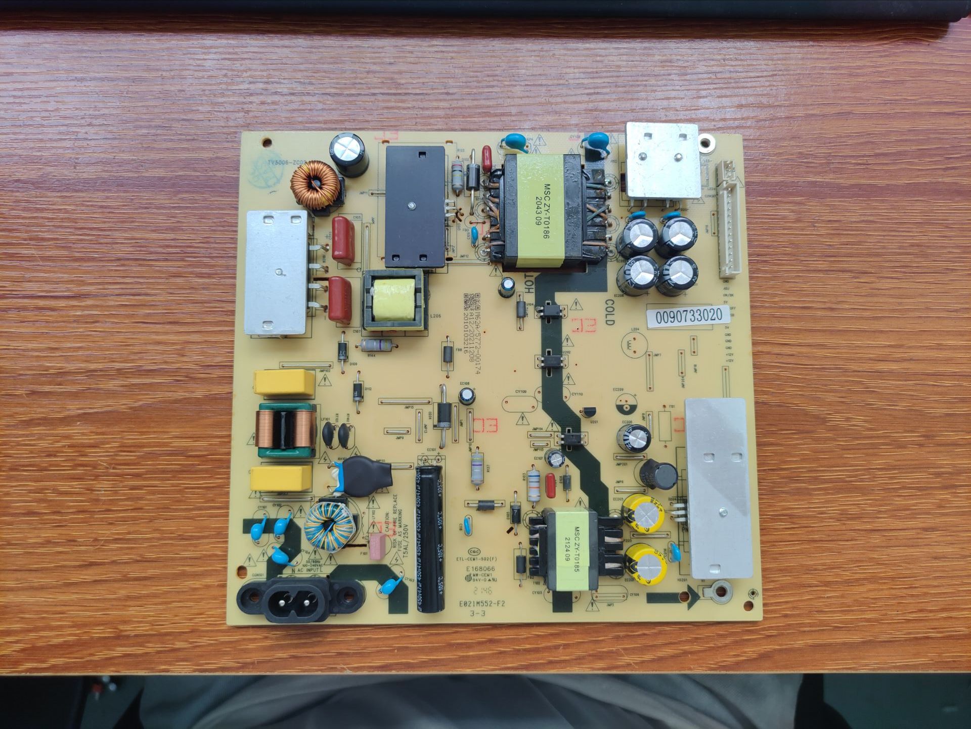 原装海尔LU50C71电源板