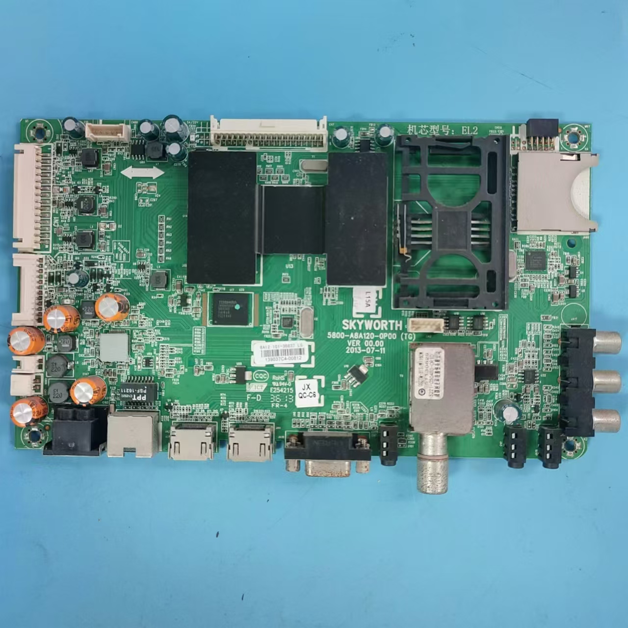 原装创维47E730A主板实物图