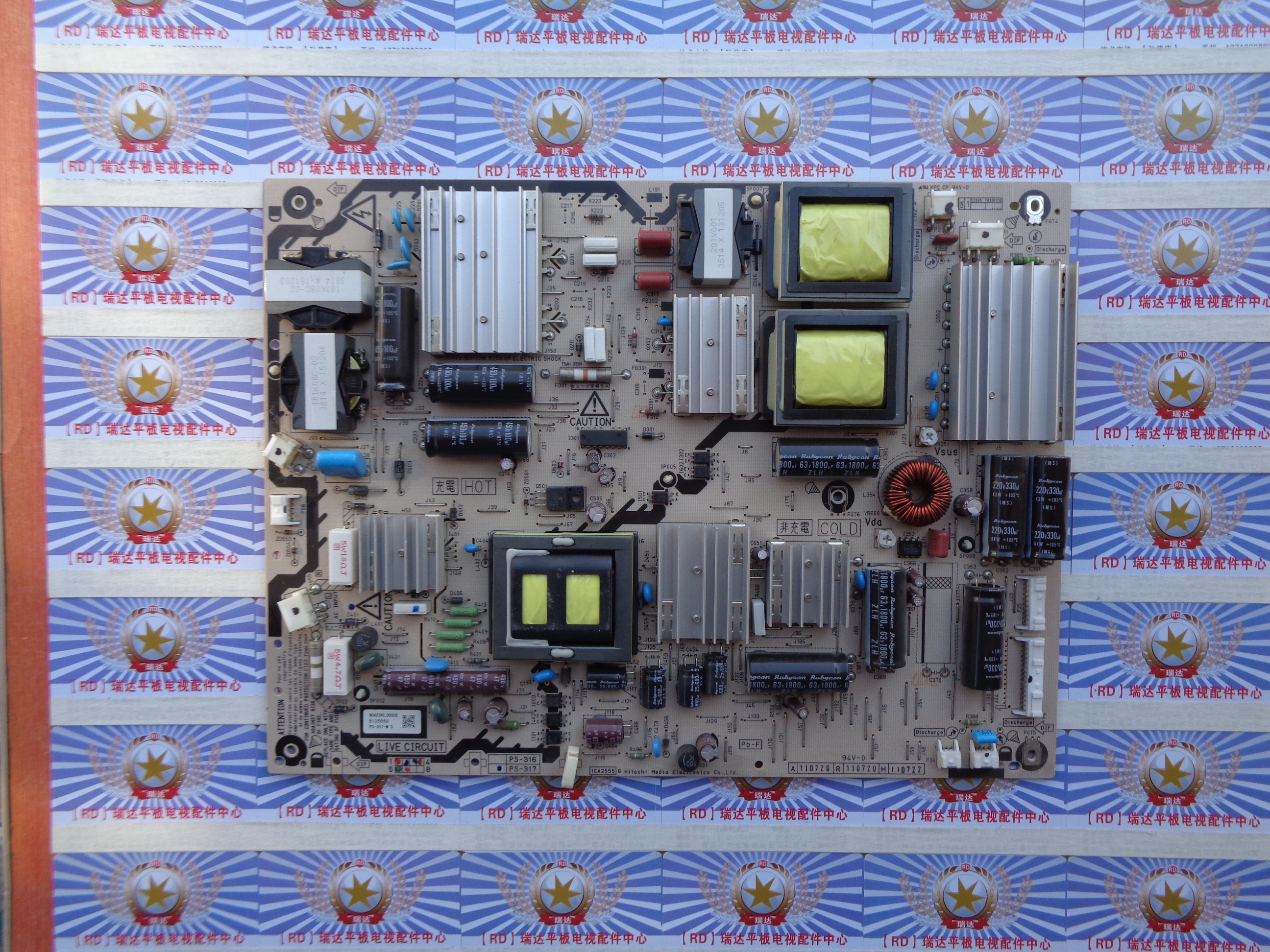 原装非代用松下TH-P55VT31C 电源板 PS-317 N0AE6KL00005 1CA2555