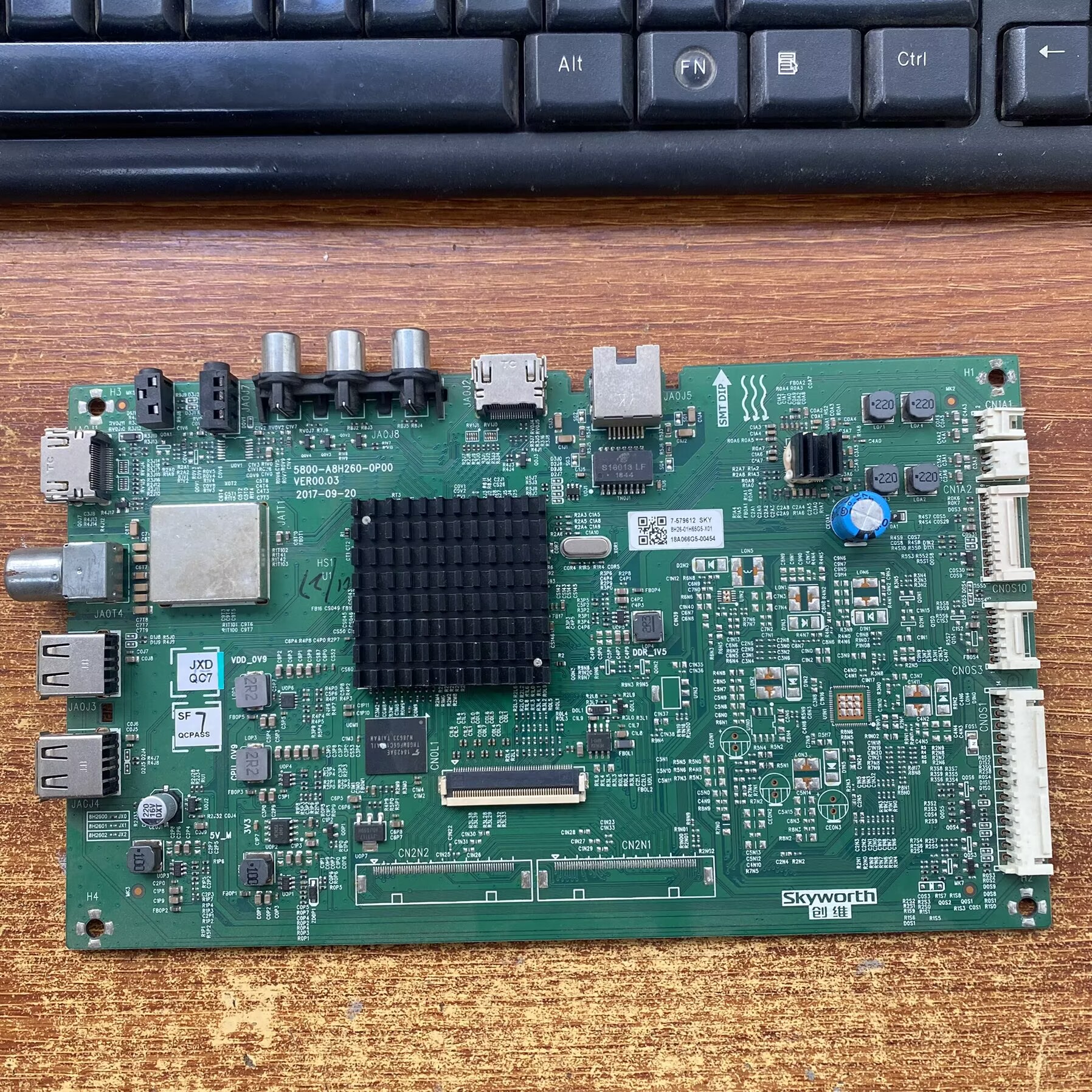 创维65G5电视主板5800-A8H260-0