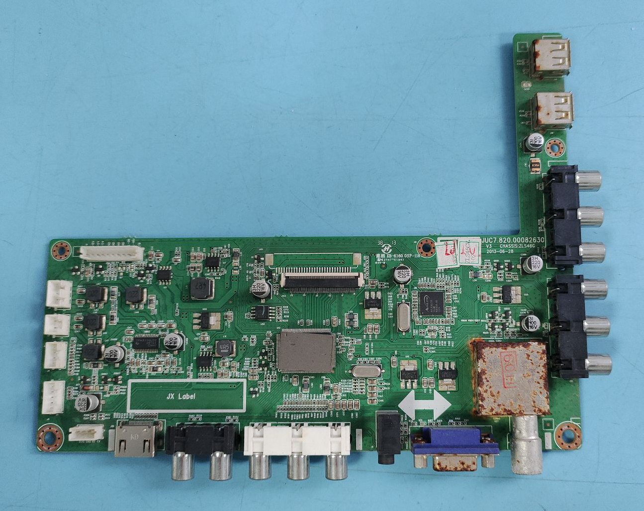 原装长虹LED46C2100主板JUC7.820.00082630屏LSC460HN04-S01测好