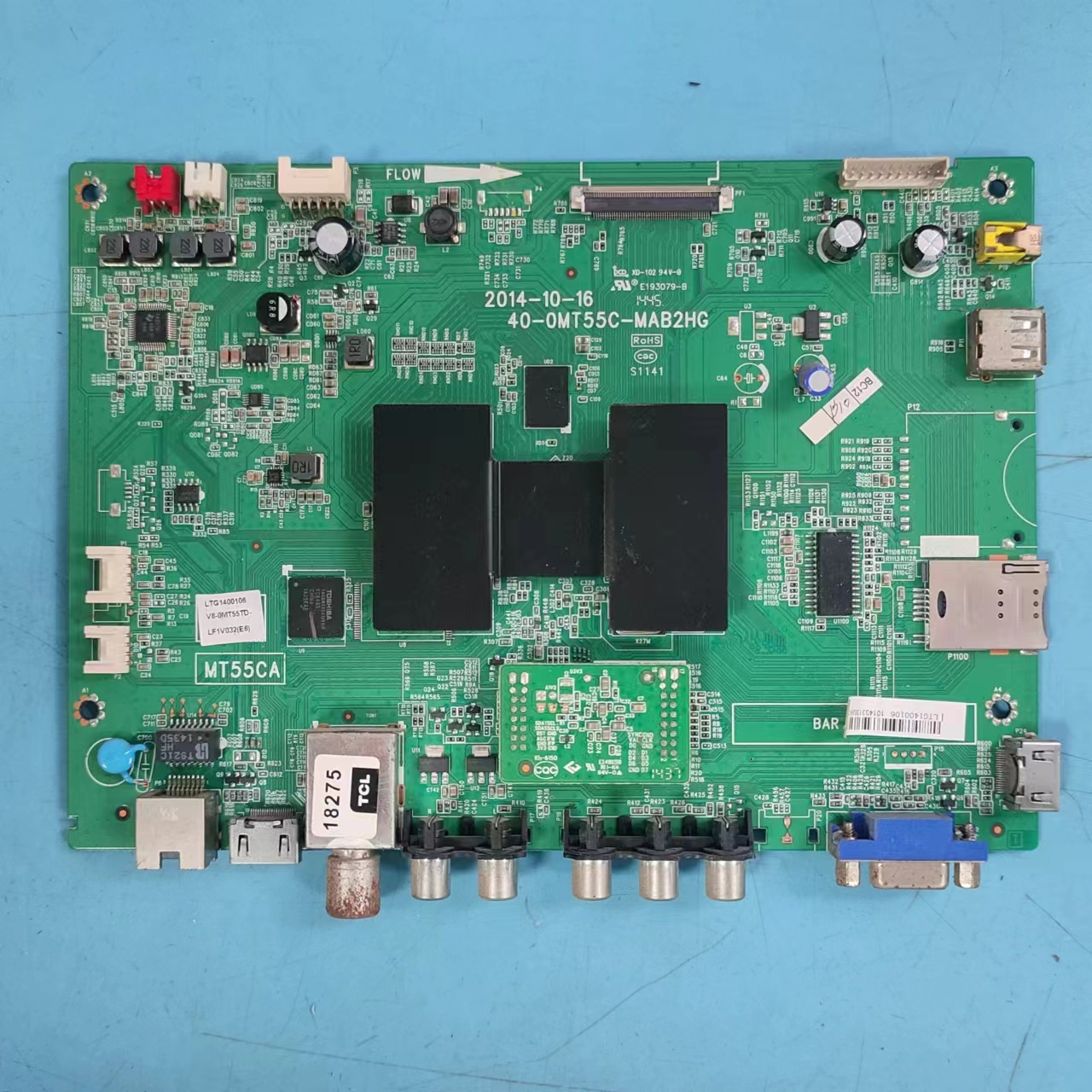 原装TCLL50F2850A主板