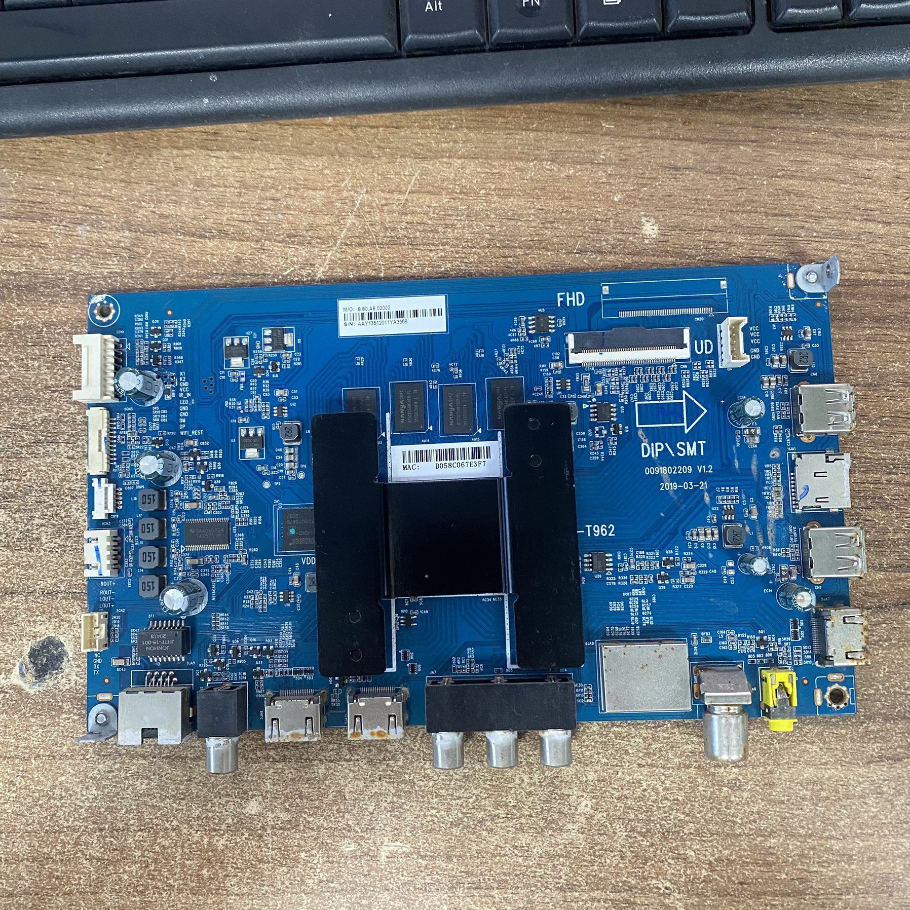 海尔LU50C51液晶电视机主板00918