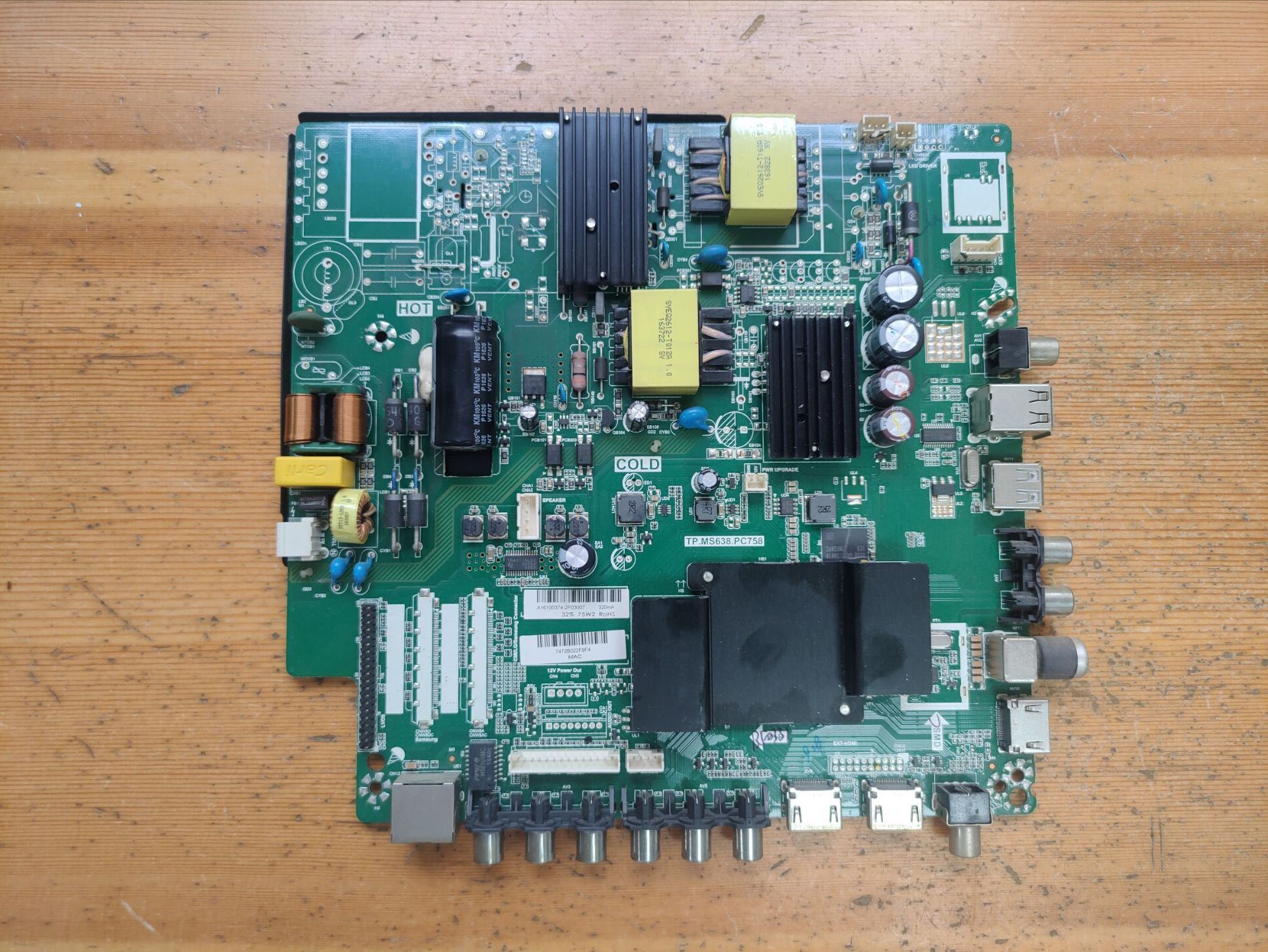 原装苏宁LED-43B560P主板测好发