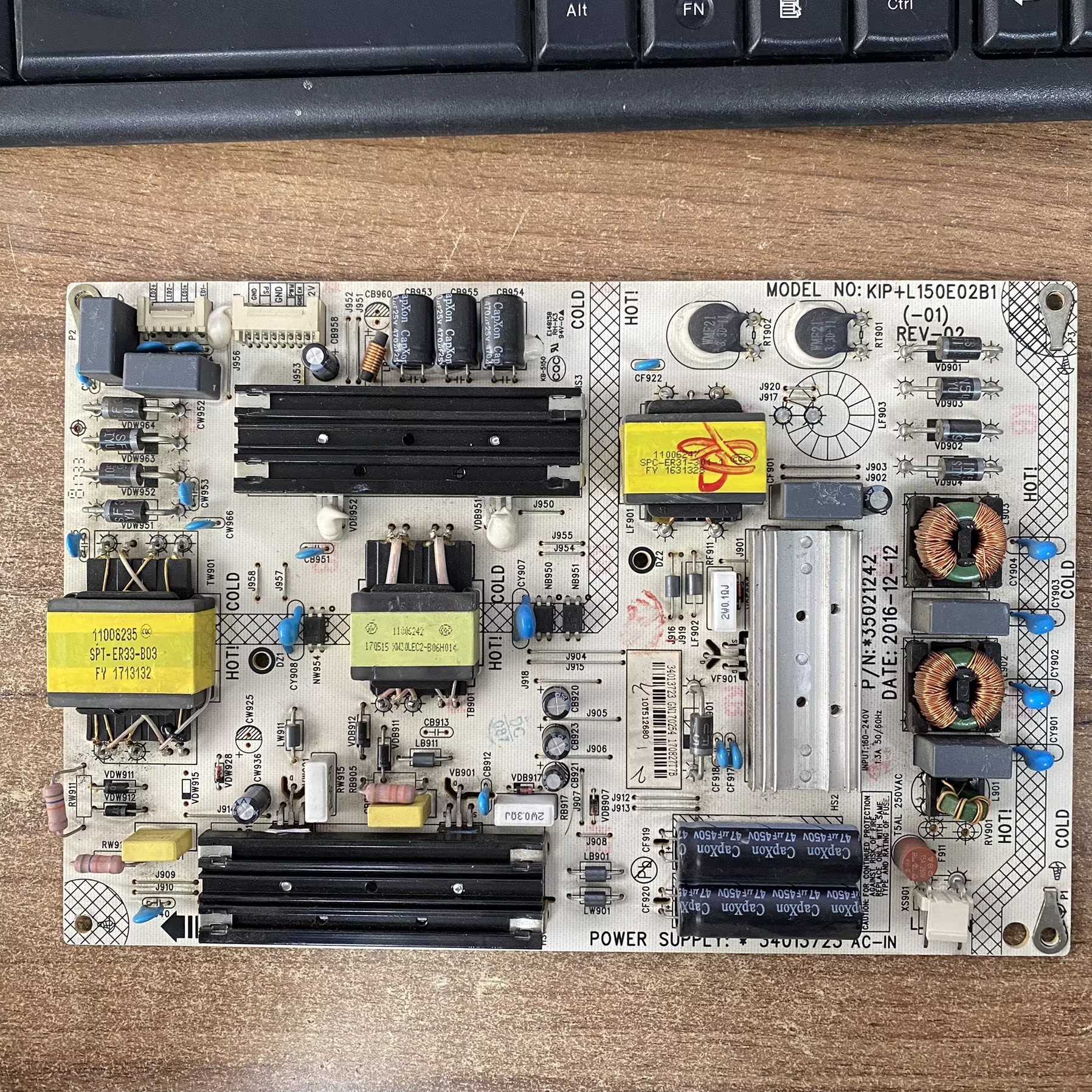 康佳M49ULED48UC2电源板34013