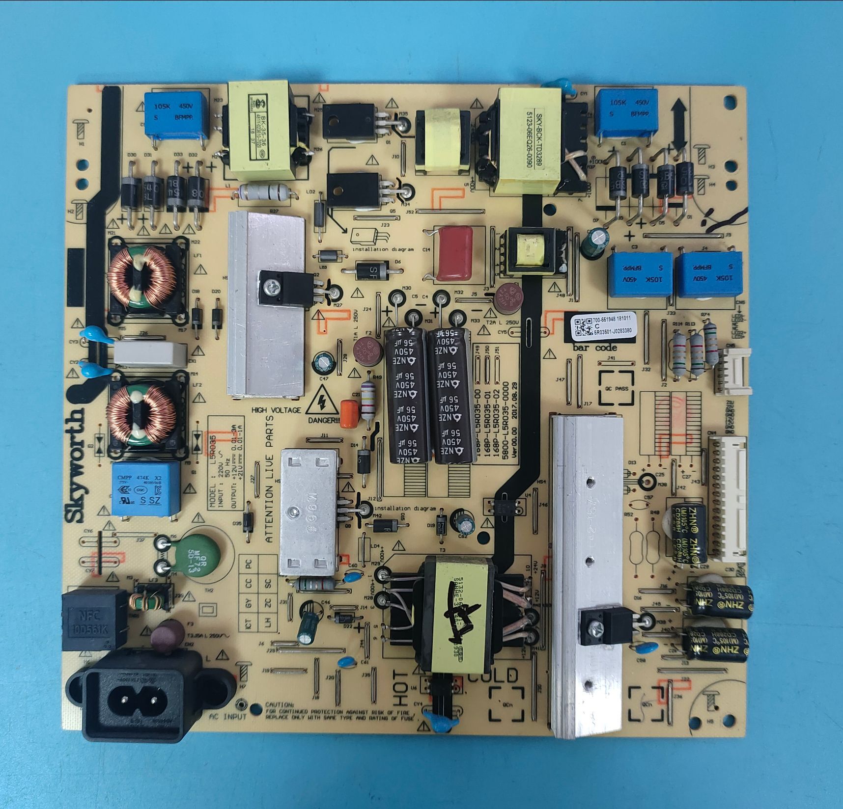 创维50M9/X655M9电源板