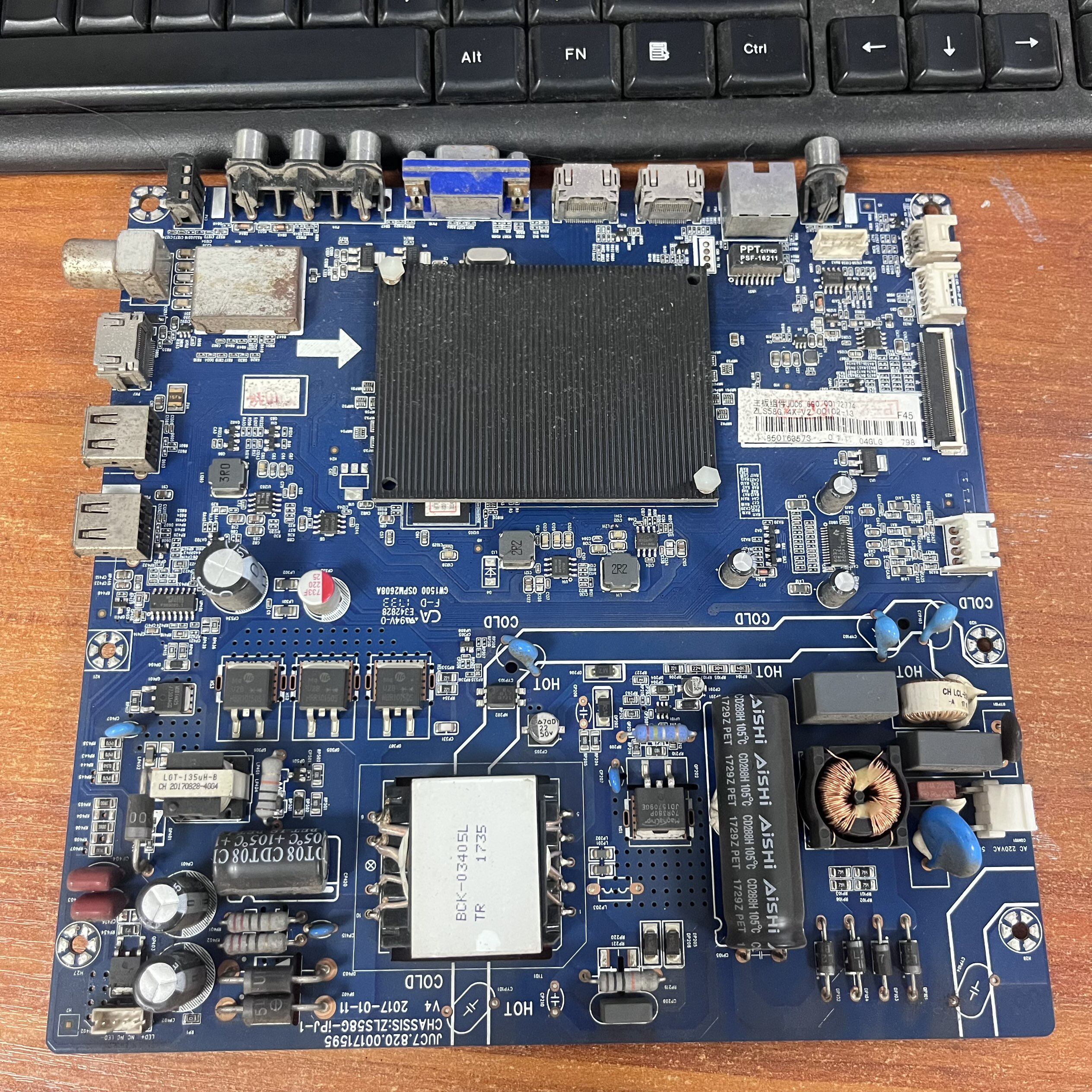 原装长虹49U3C主板JUC7.820.0017