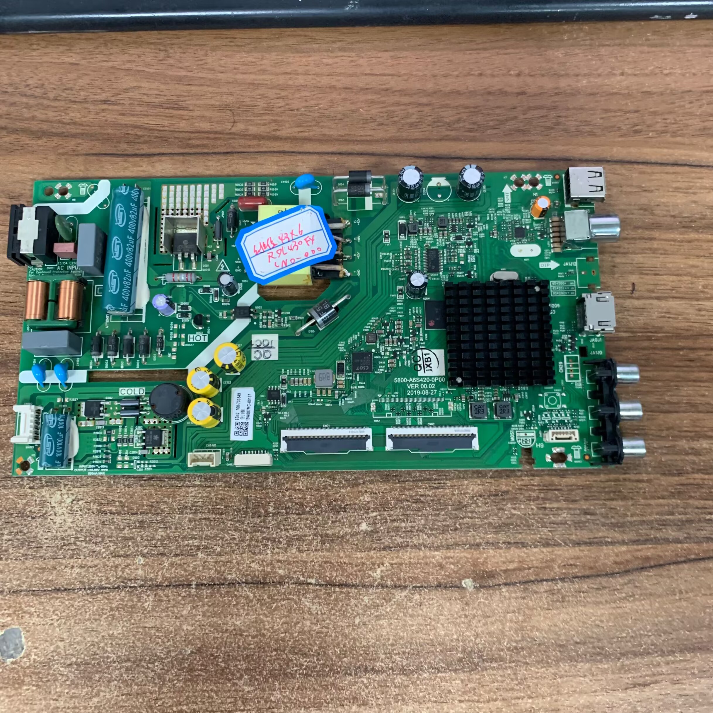 原装创维43X6主板5800-A6