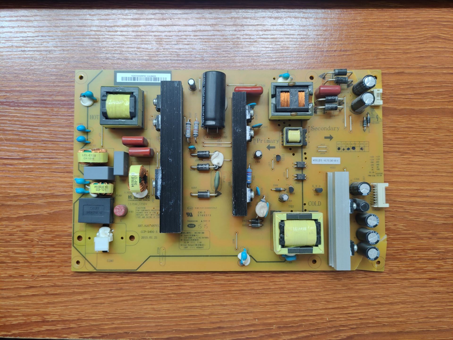 原装长虹55D2000i55U1A电源板