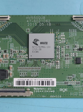 现货原装微鲸55D2UA电视逻辑板47-6021062 HV550QUB-N80 实物图
