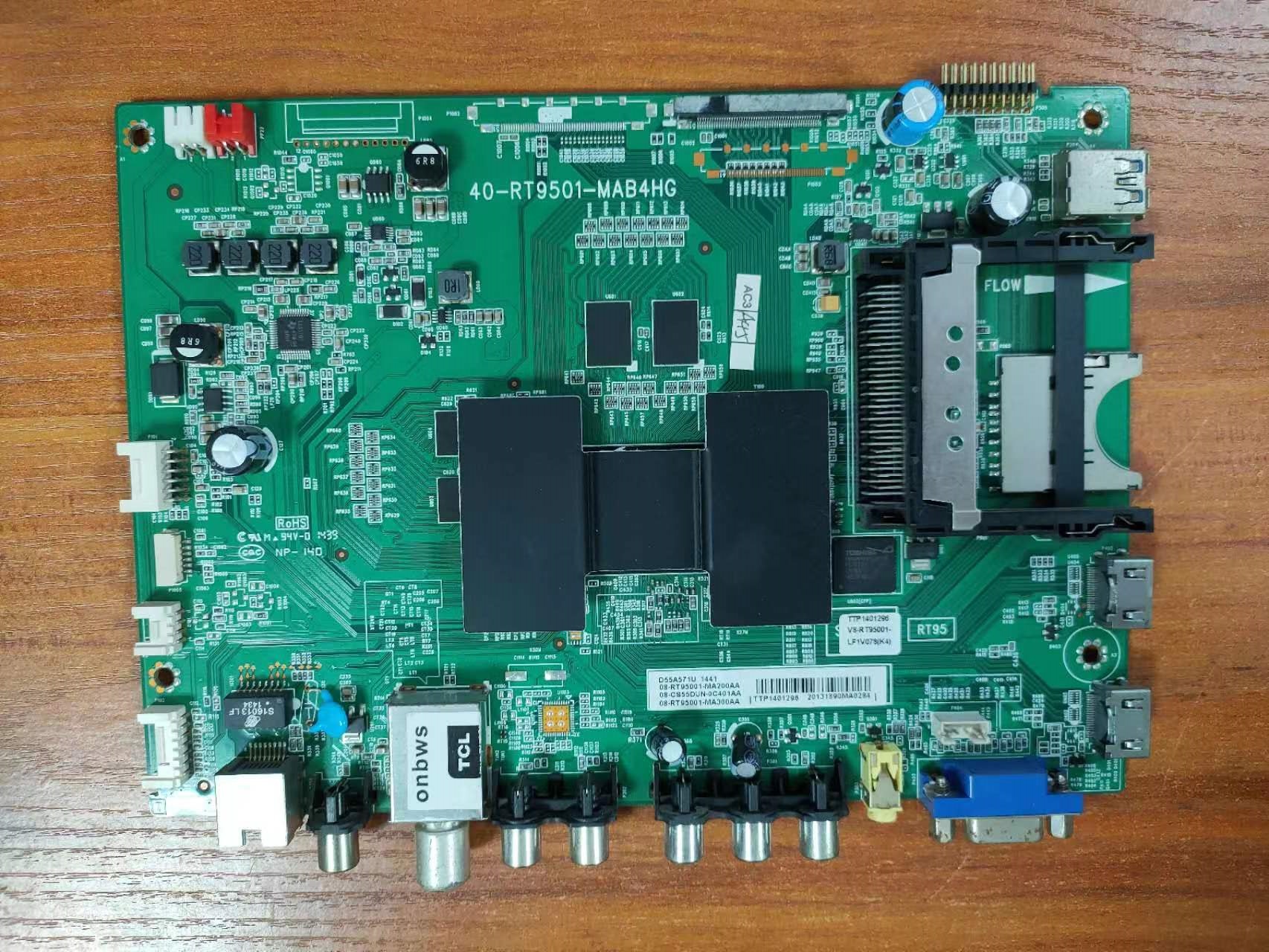 TCLD55A571U主板40-RT9501