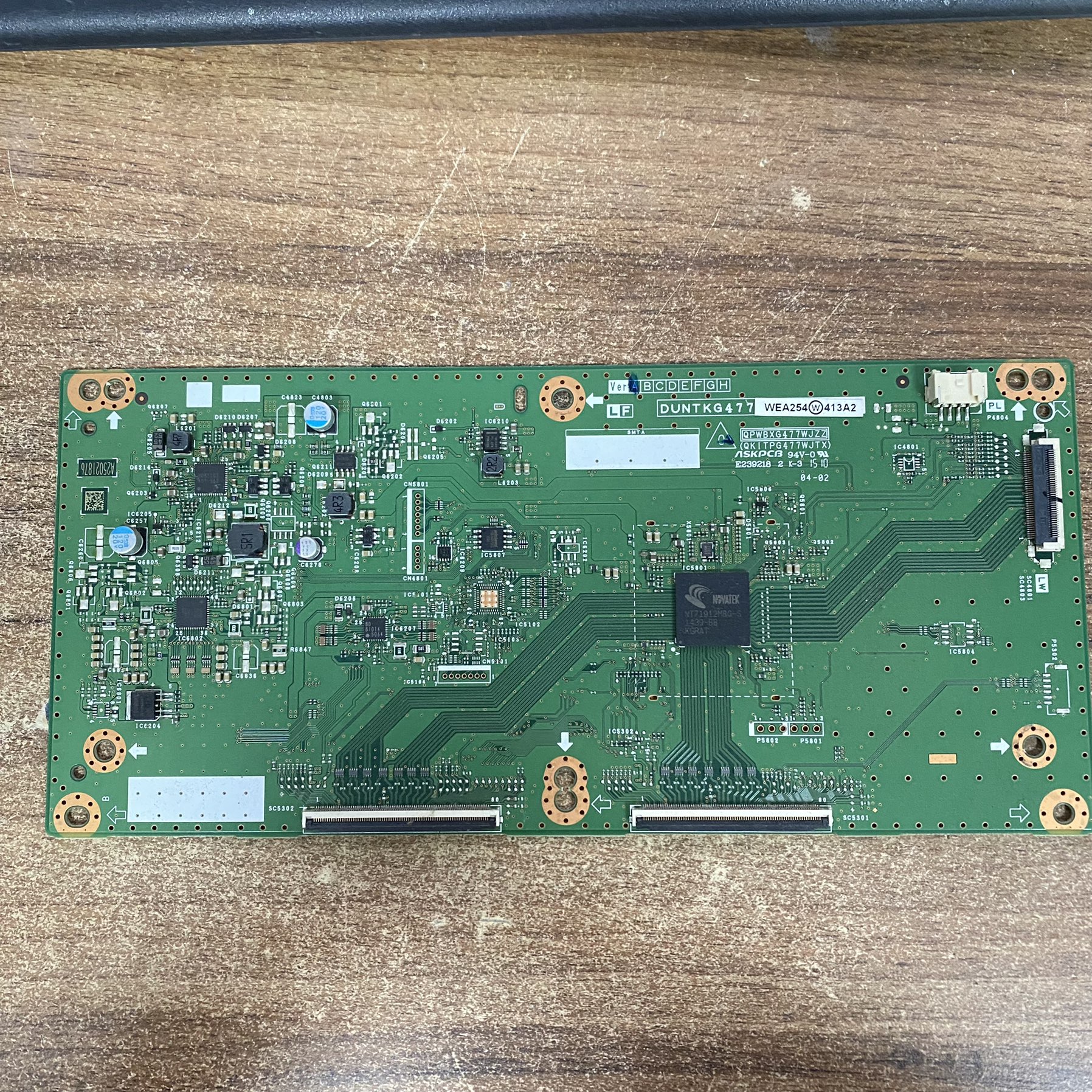 LCD-60LX565A电视逻辑板QPWBXG47