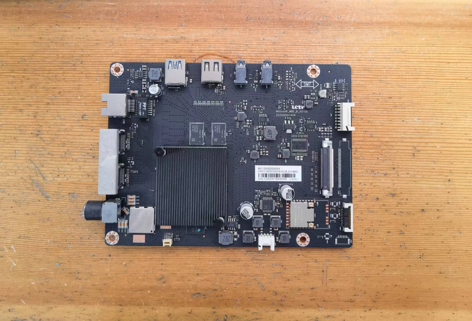 乐视主板MS6A648-MBD-B-H5100